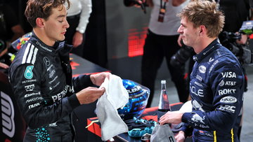 George Russell makes Mercedes vow as Max Verstappen threat looms