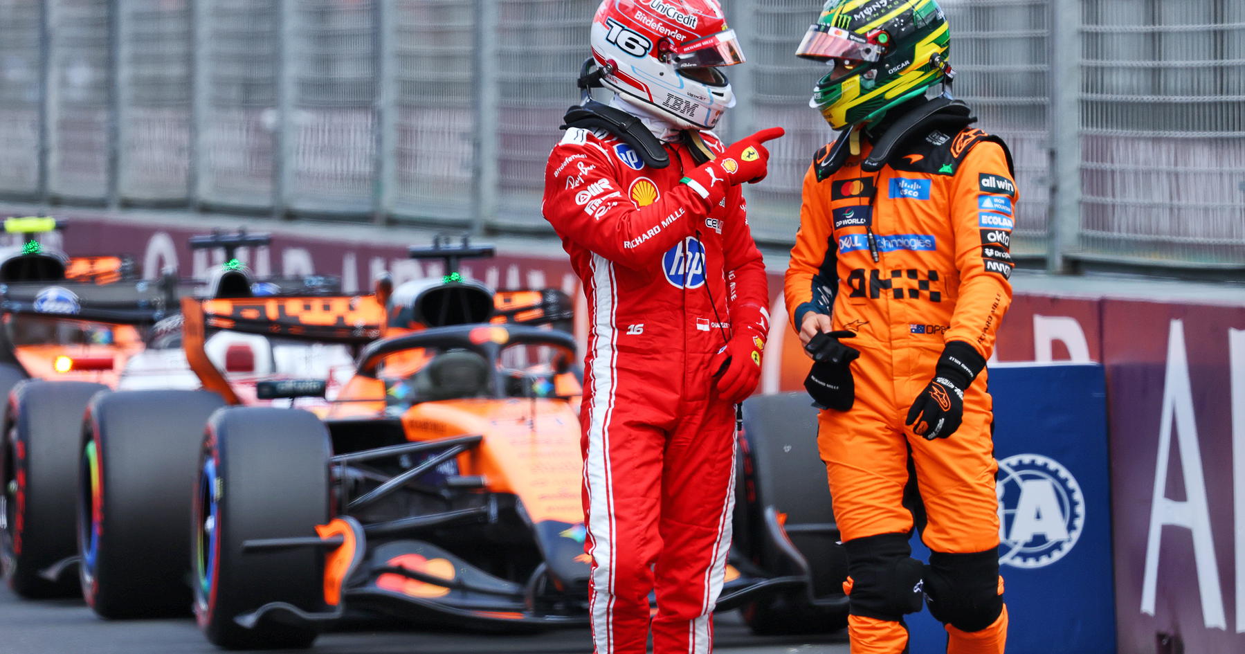 McLaren raised immediate 'legal' question over Ferrari rear wing