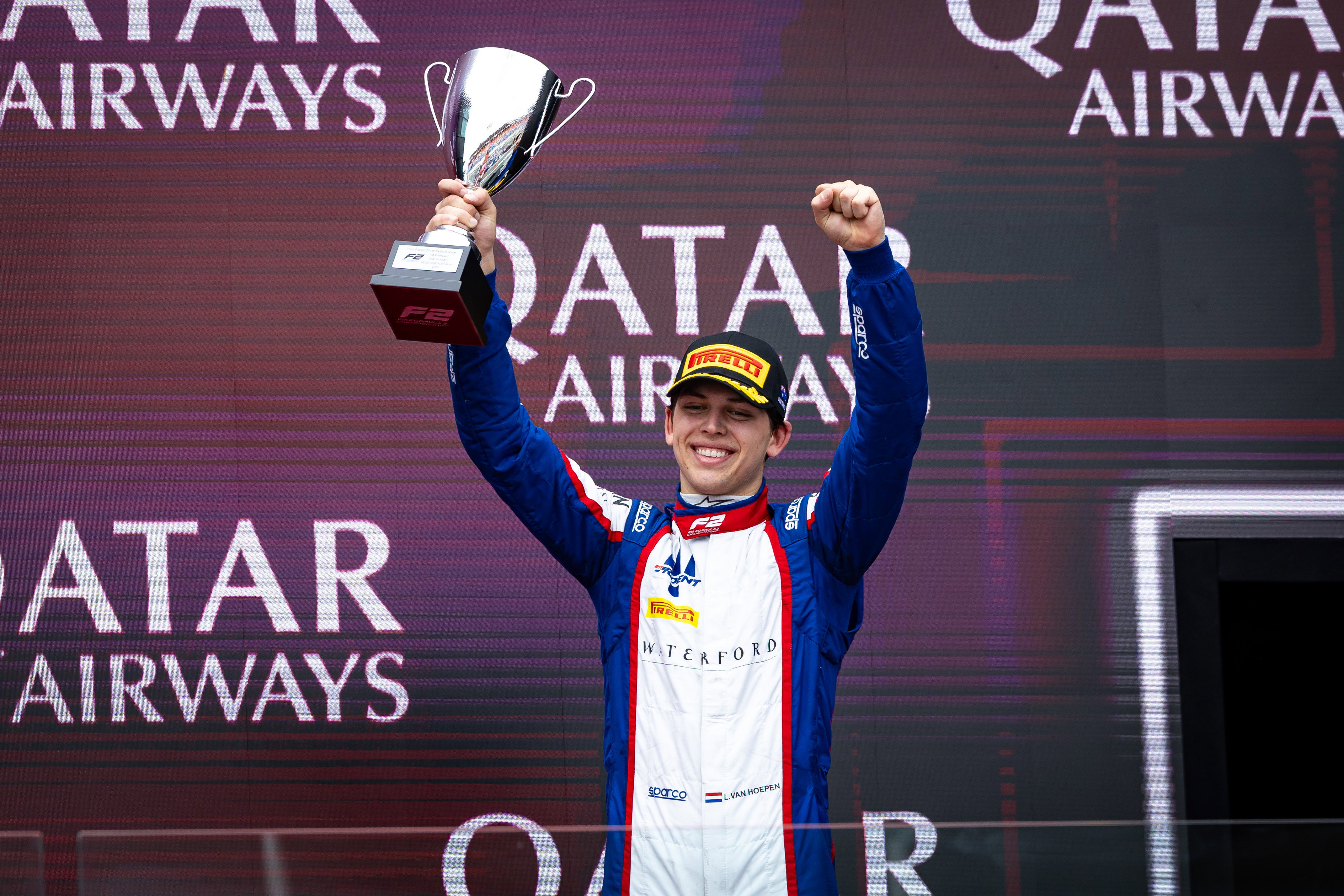 Van Hoepen F2 Australia Podium