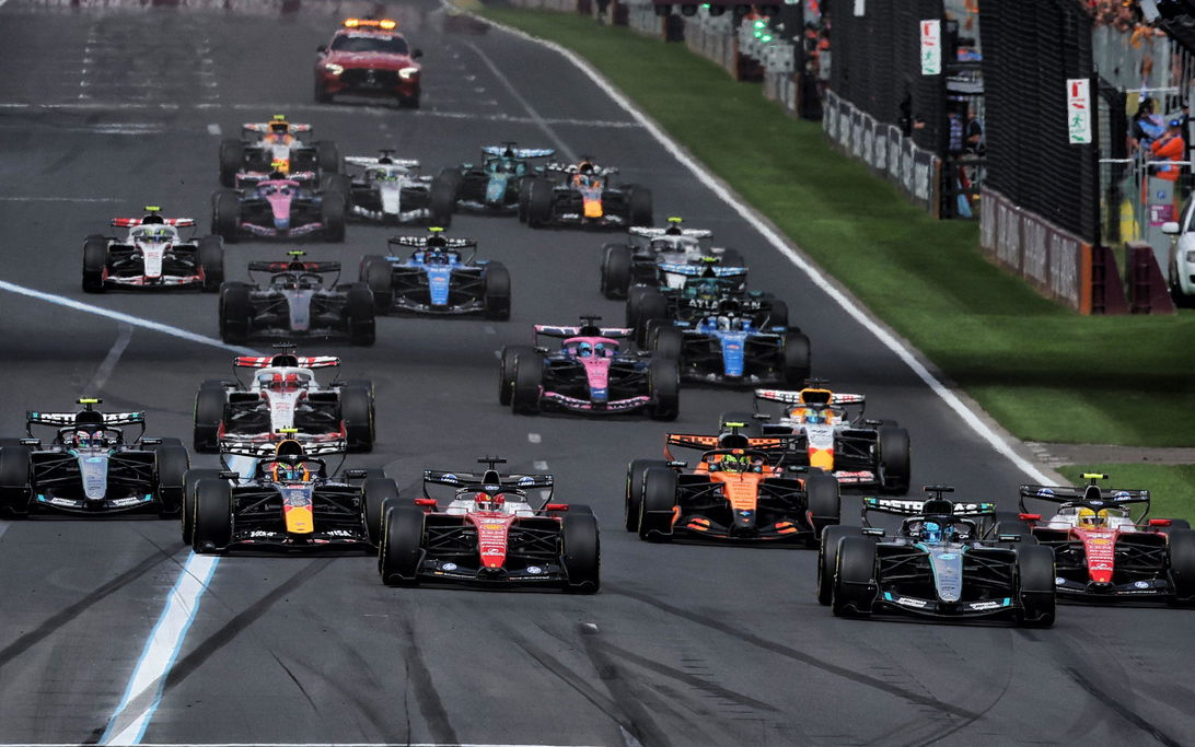 Australia race start