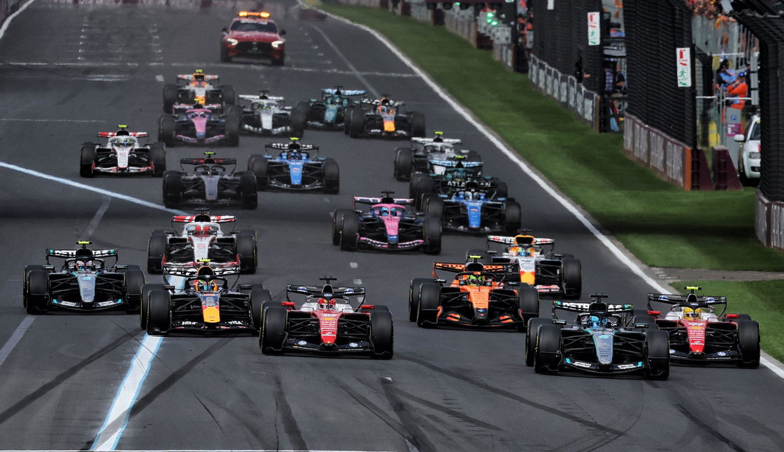 Australia race start