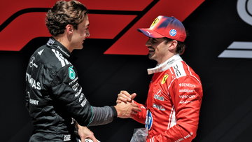 Charles Leclerc exposes George Russell trick after Ferrari instruction