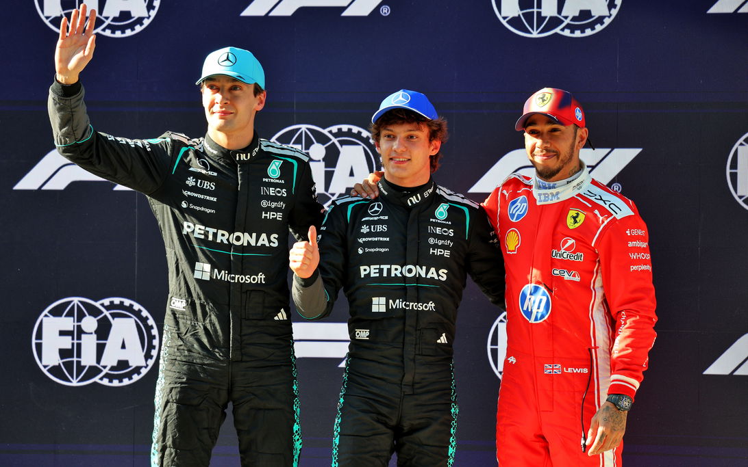 Wolff jokes Hamilton 'still our driver' after strong China showing