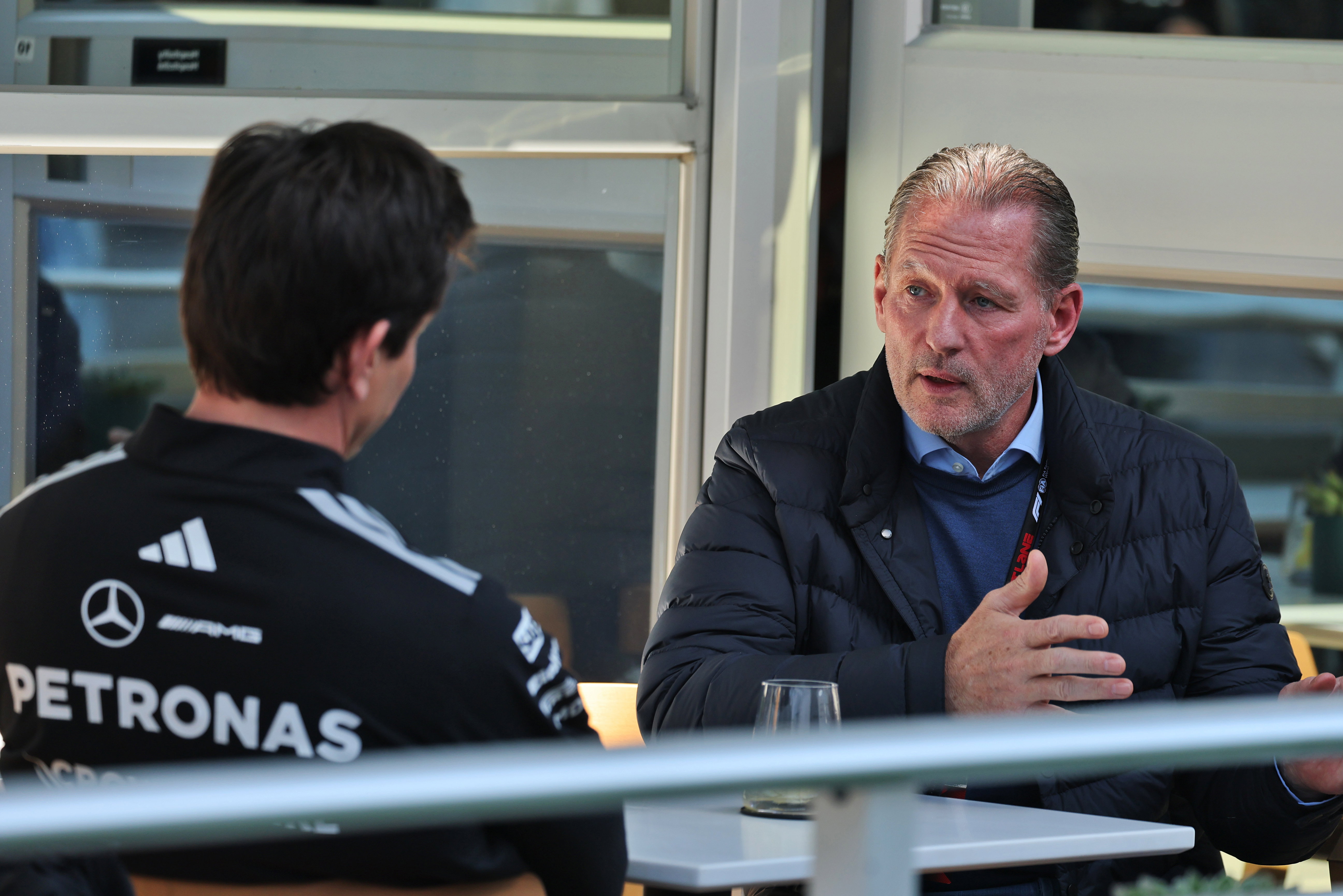 Toto Wolff Jos Verstappen