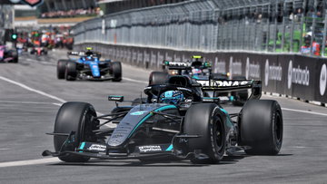 Aangepaste startopstelling sprintrace F1 GP Canada 2026