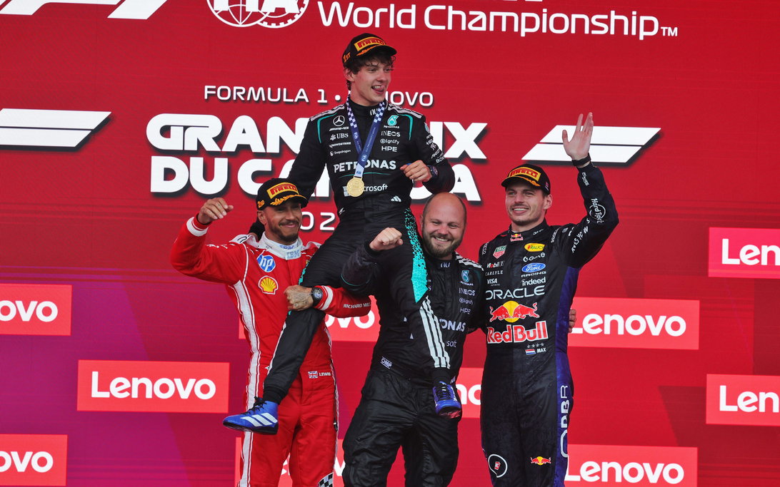 Podium race Canada