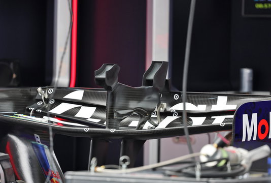 Red Bull rear wing Thursday Monaco