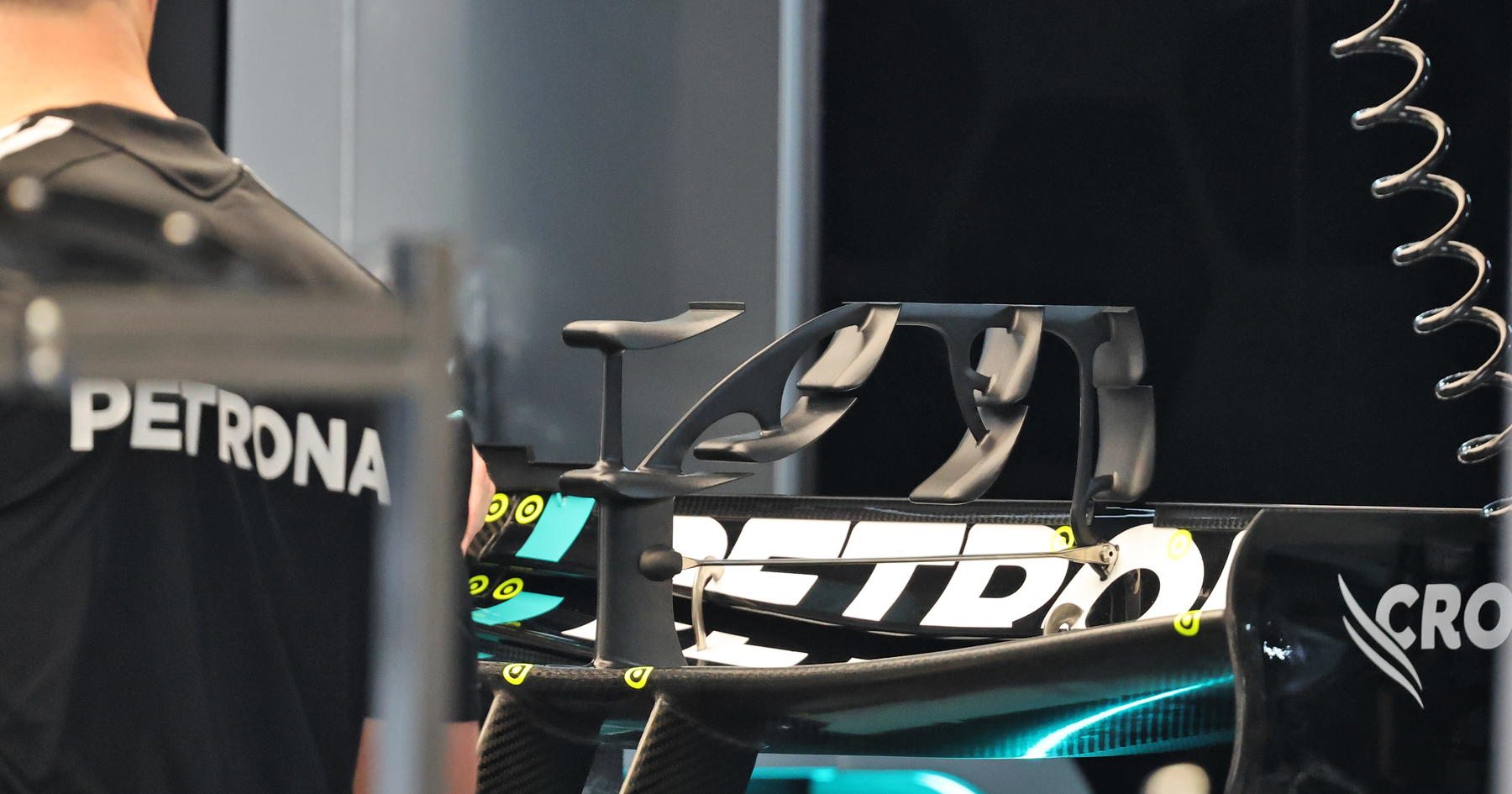 Mercedes reveal crazy new Monaco rear wing