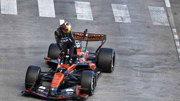 Lando Norris suffers Monaco blow after McLaren 'shutdown'