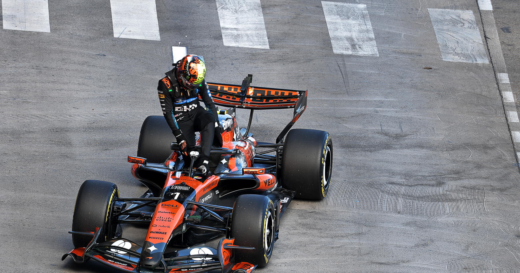 Lando Norris suffers Monaco blow after McLaren 'shutdown'