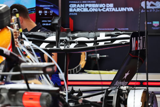 Red Bull rear wing Barcelona