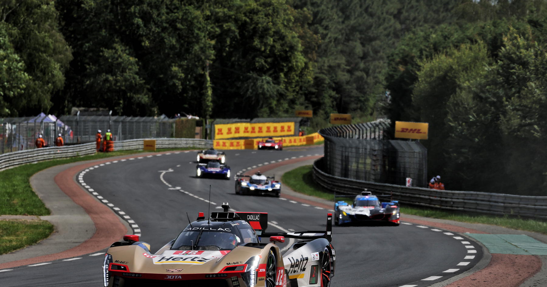 Cadillac lead Le Mans but suffer major setback as Toyota and BMW do battle - overnight report