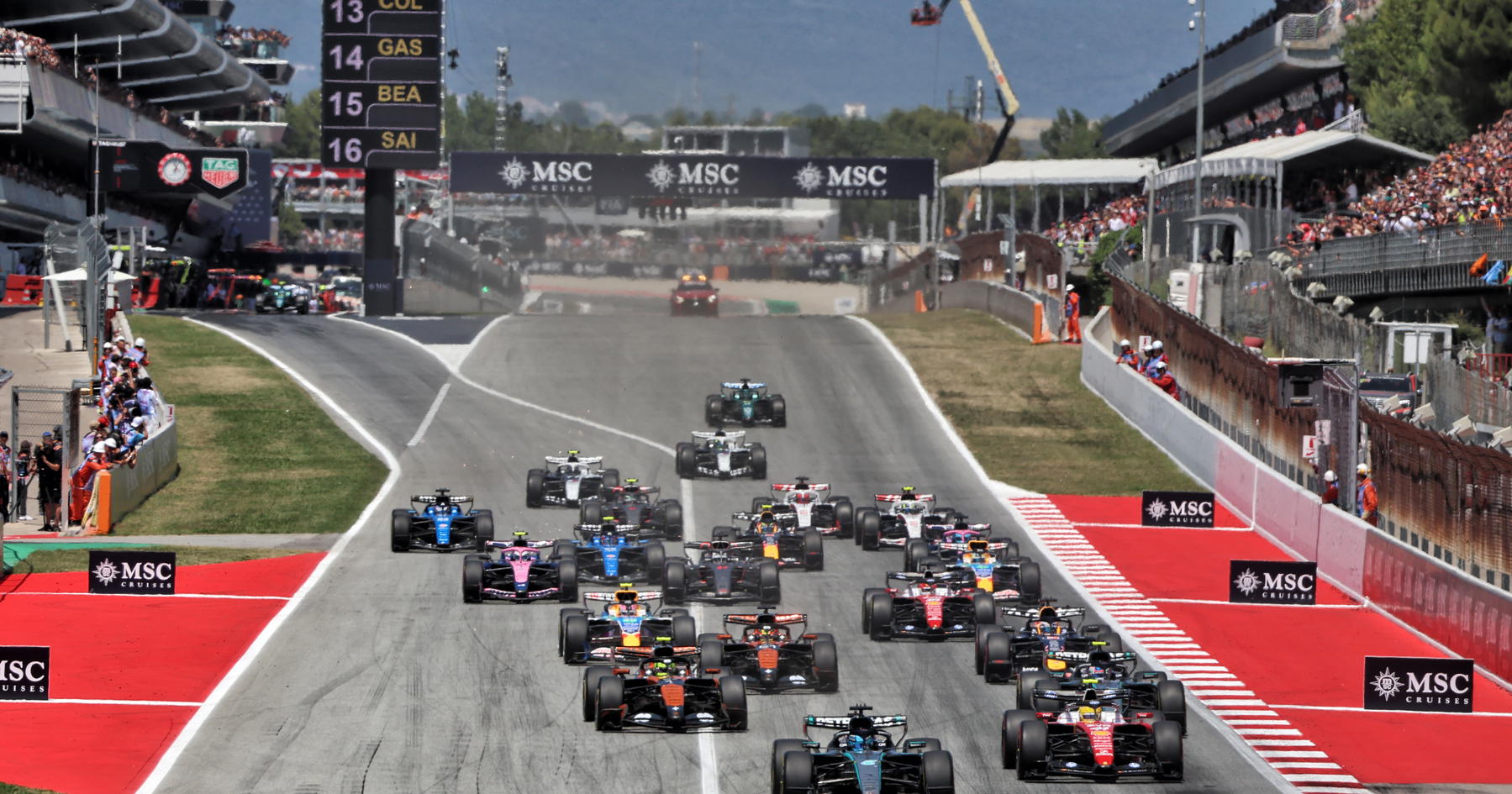 Adjusted 2026 F1 championship standings after driver penalty at Barcelona GP
