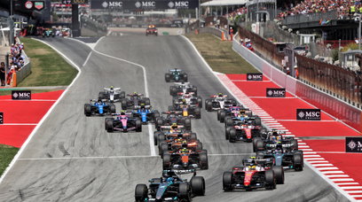 Barcelona race start