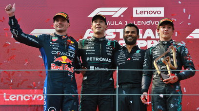 Podium GP Austria