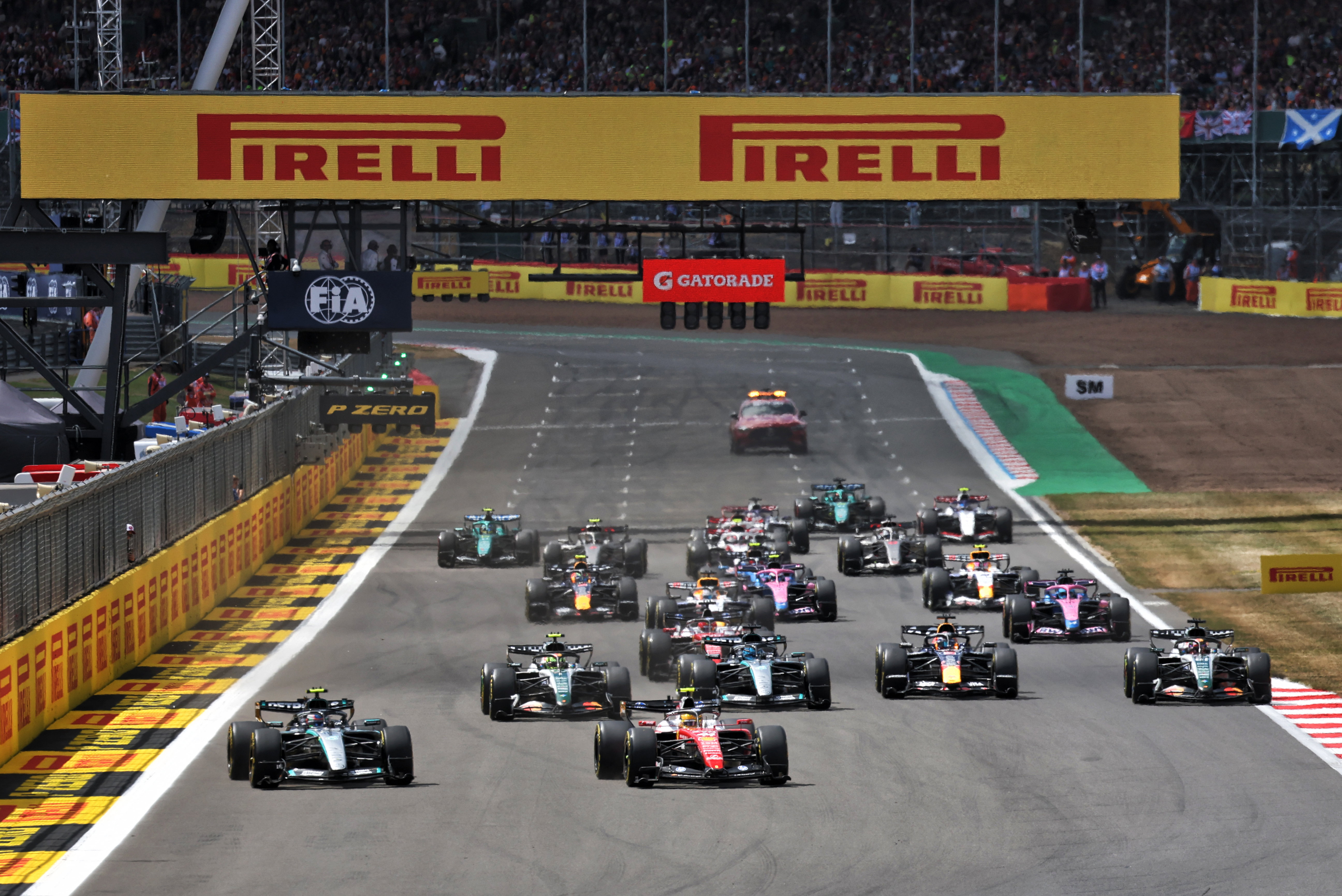 Silverstone sprint race start
