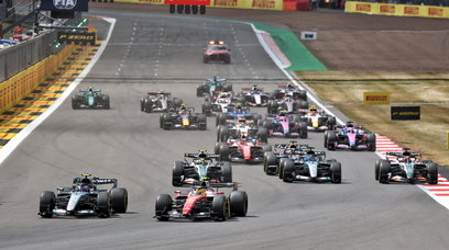 Silverstone sprint race start