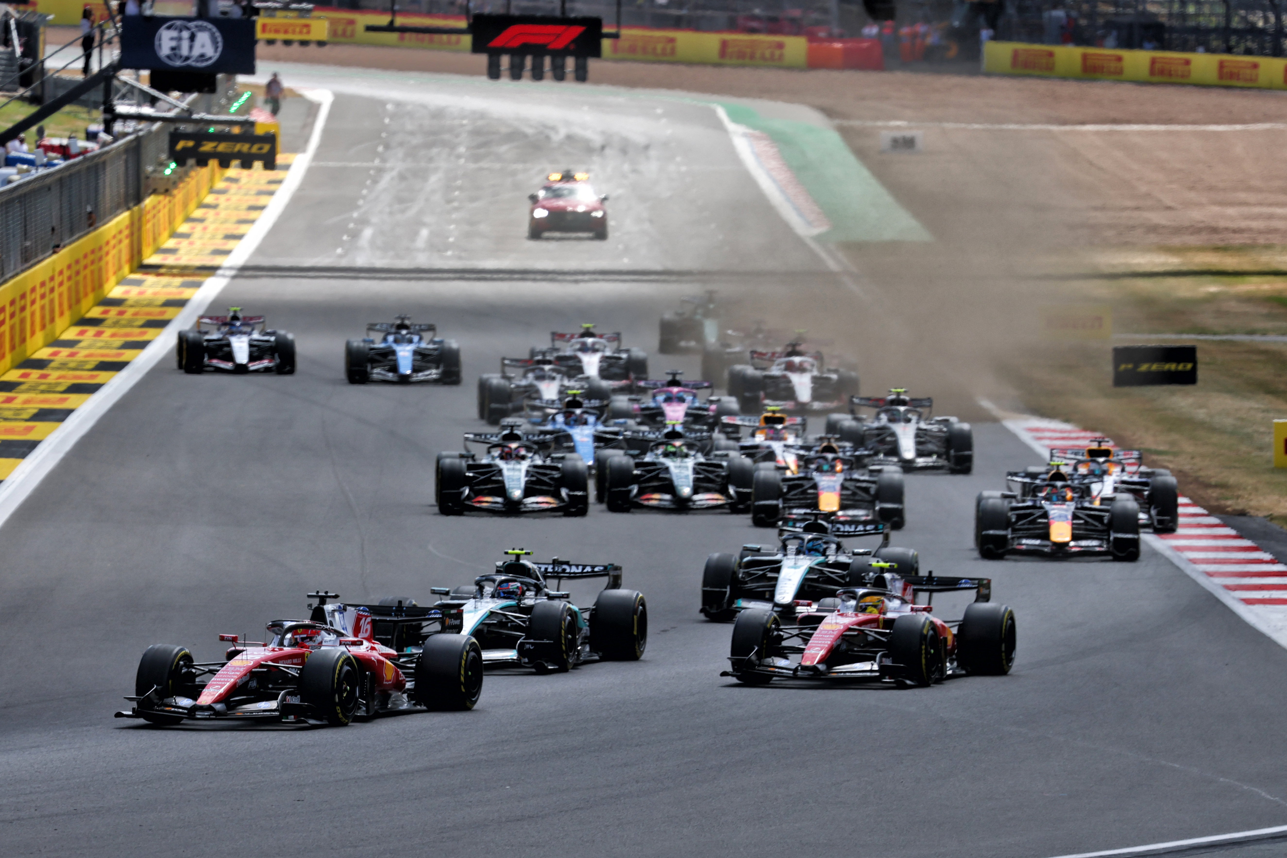 Silverstone race start