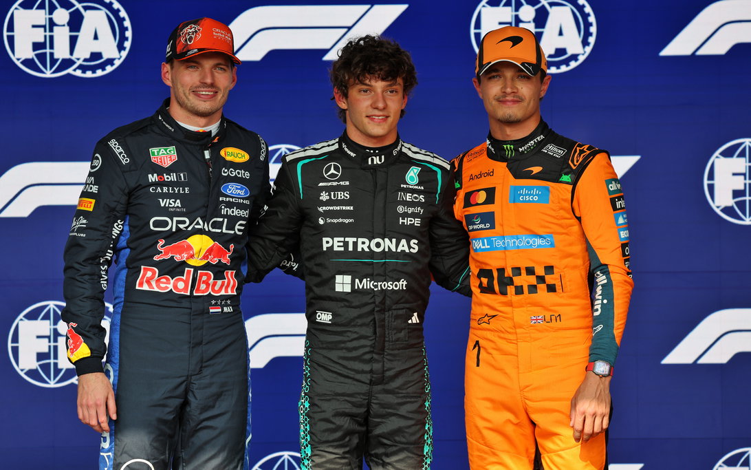 Verstappen Antonelli Norris