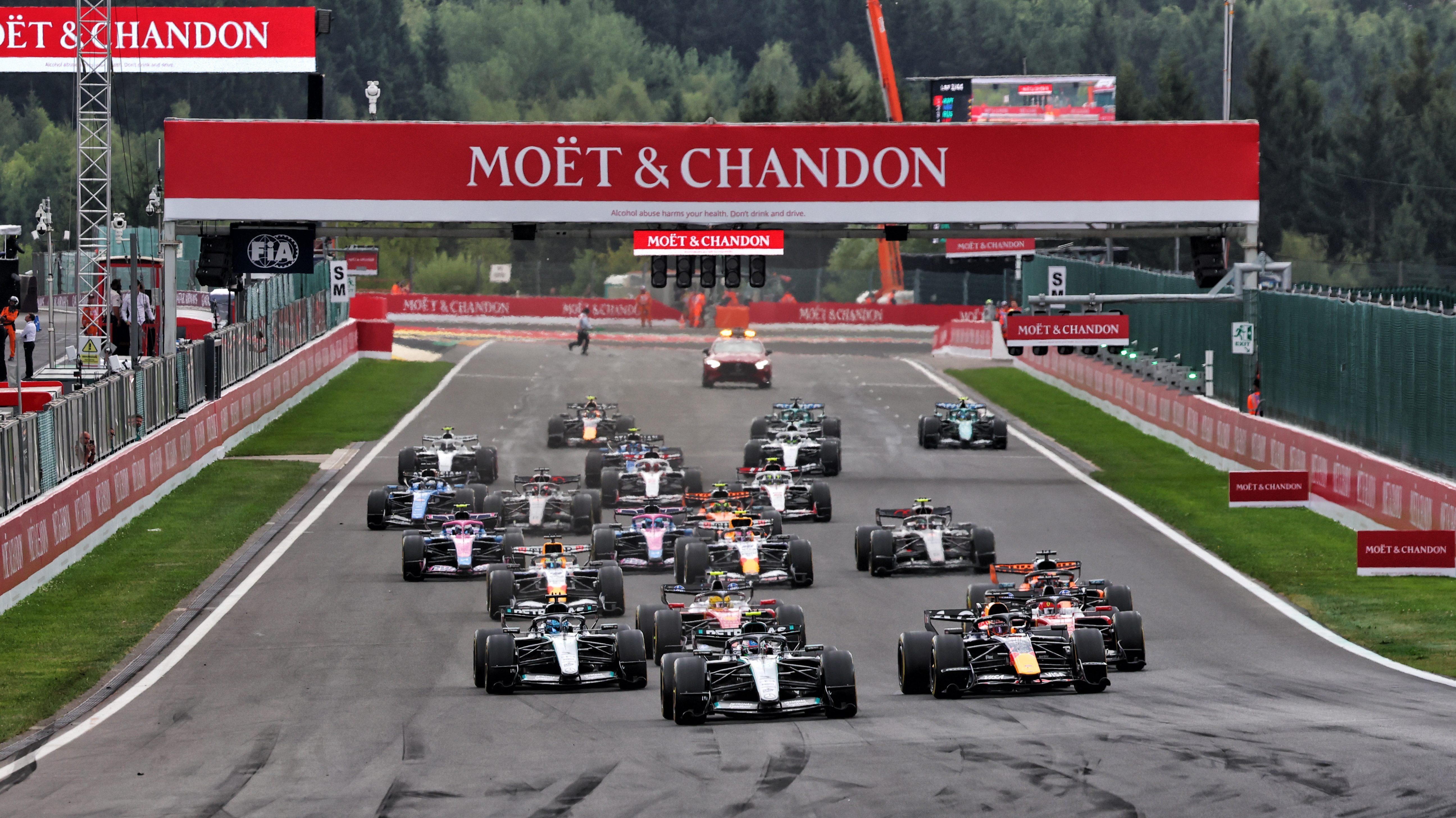 Start Belgian GP