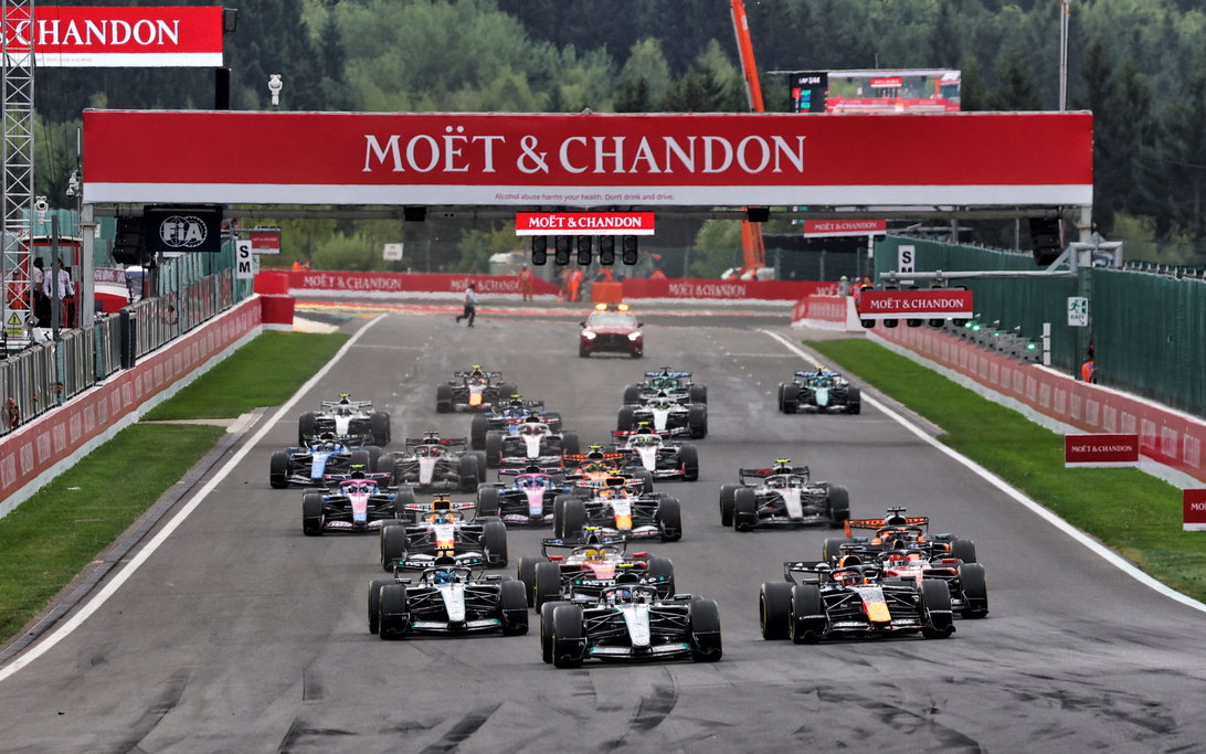 Start Belgian GP