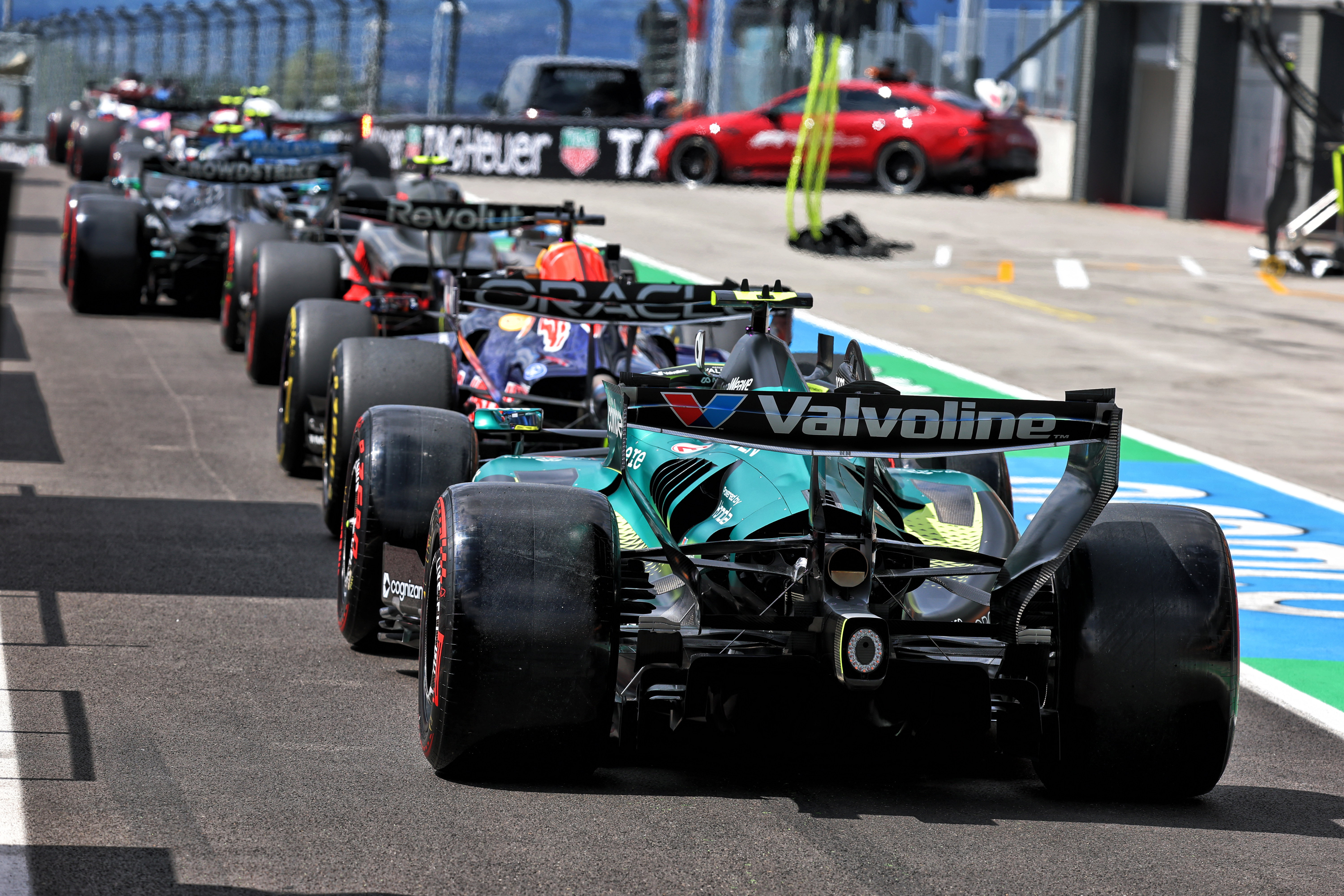 Hungary Pit Lane