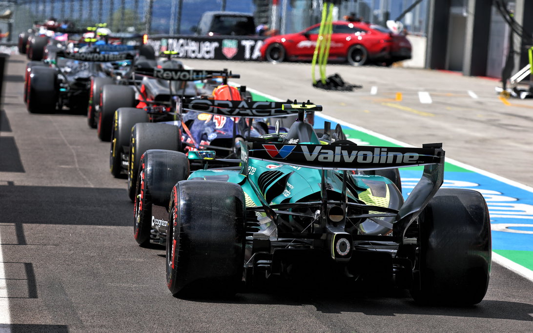 Hungary Pit Lane