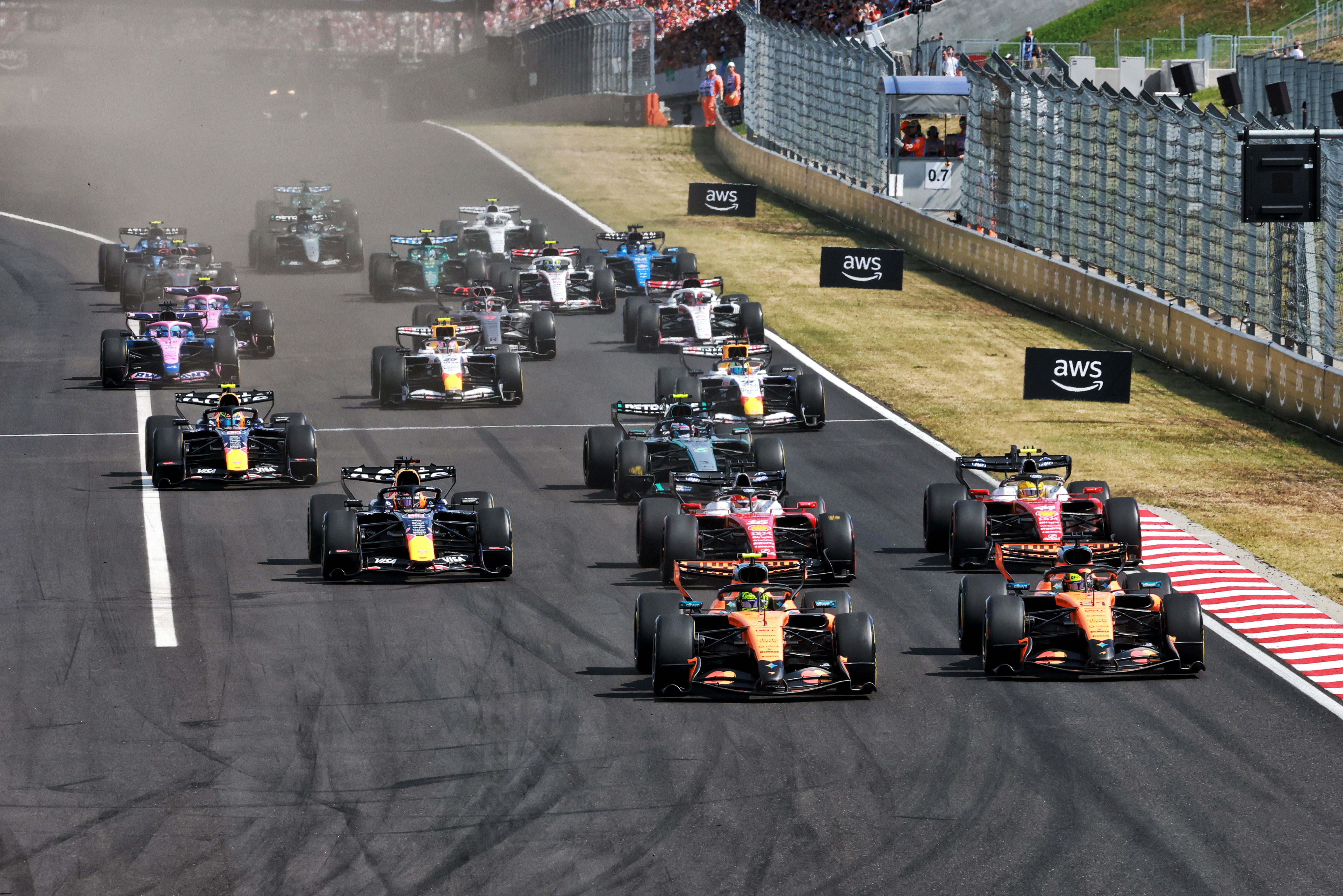 GP Hungary start