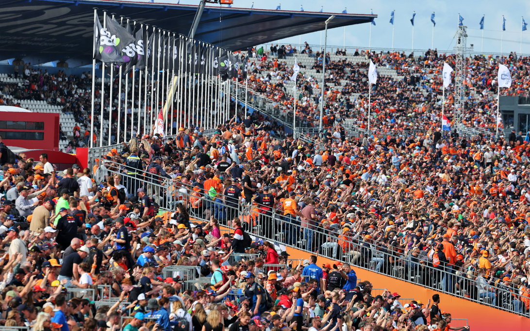Dutch fans Zandvoort