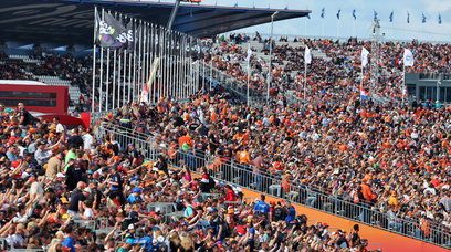 Dutch fans Zandvoort
