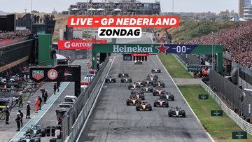 Live zondag F1 GP Nederland 2026