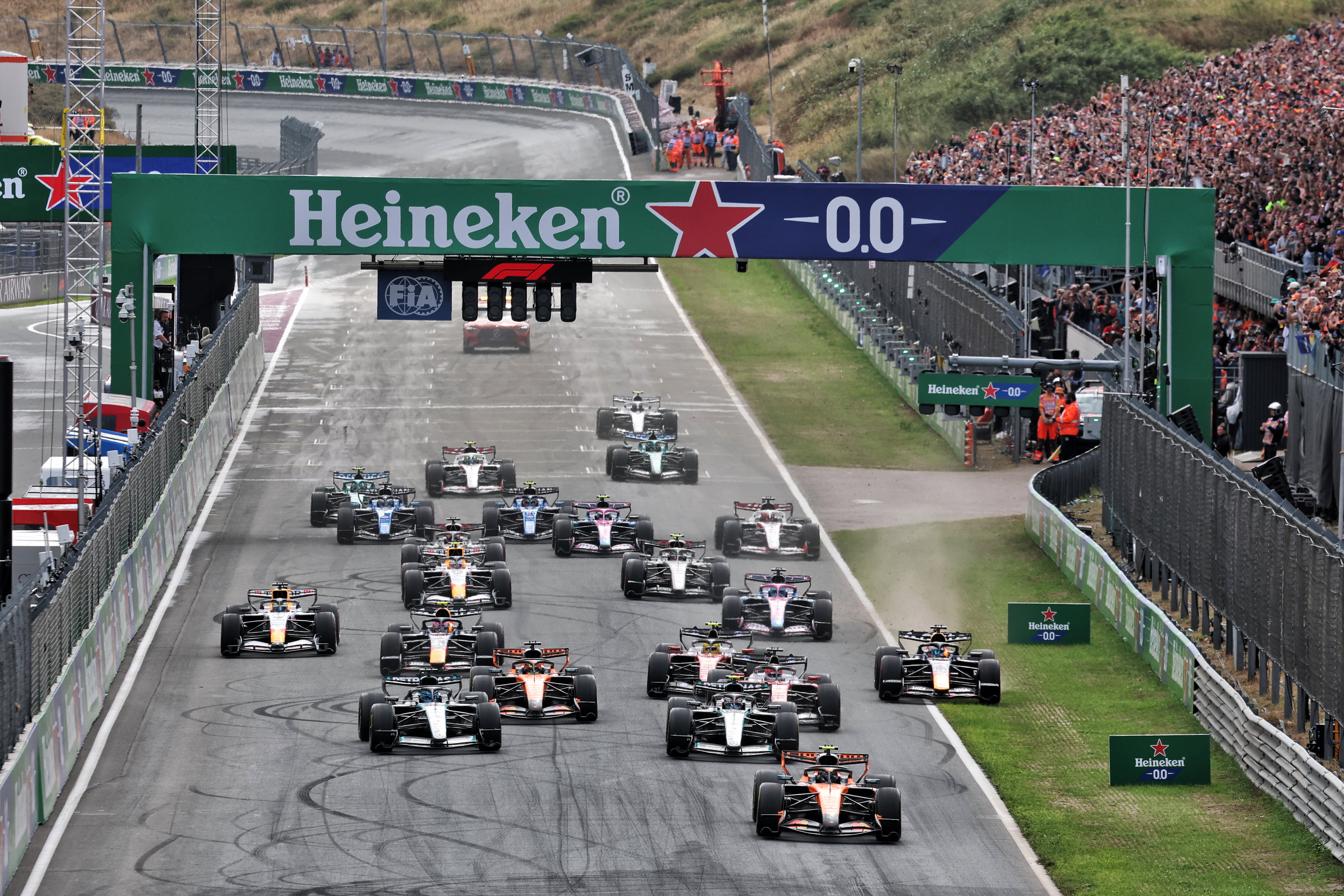 Start Dutch GP