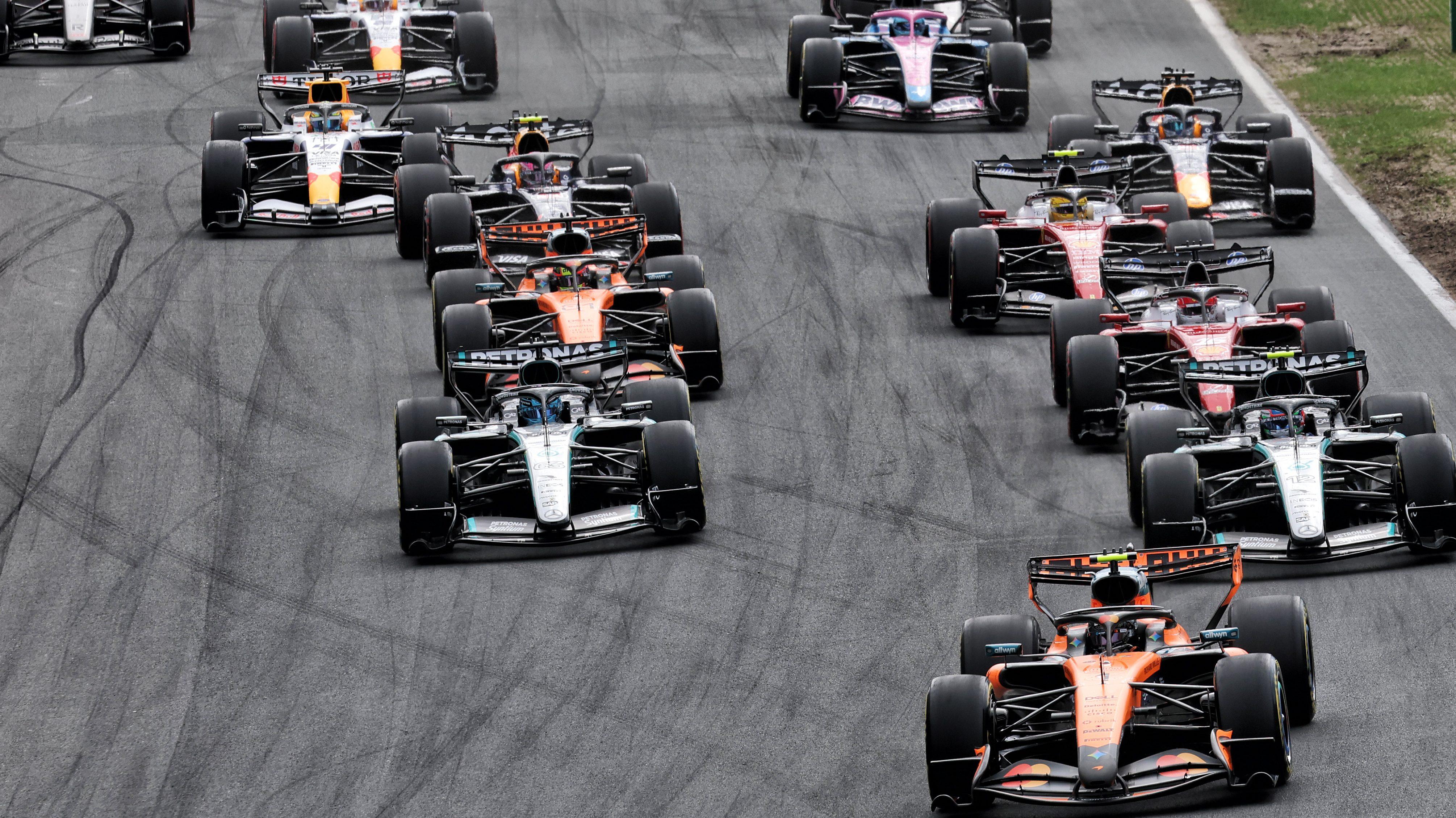 Start Dutch GP