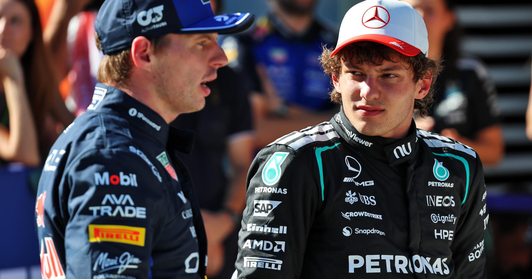 Kimi Antonelli makes ‘very scary’ Max Verstappen menace admission Kimi Antonelli makes ‘very scary’ Max Verstappen menace admission