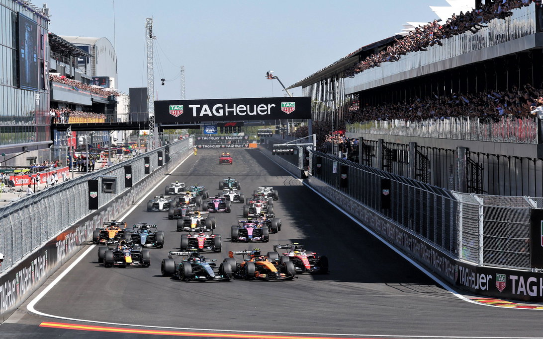 Madrid race start