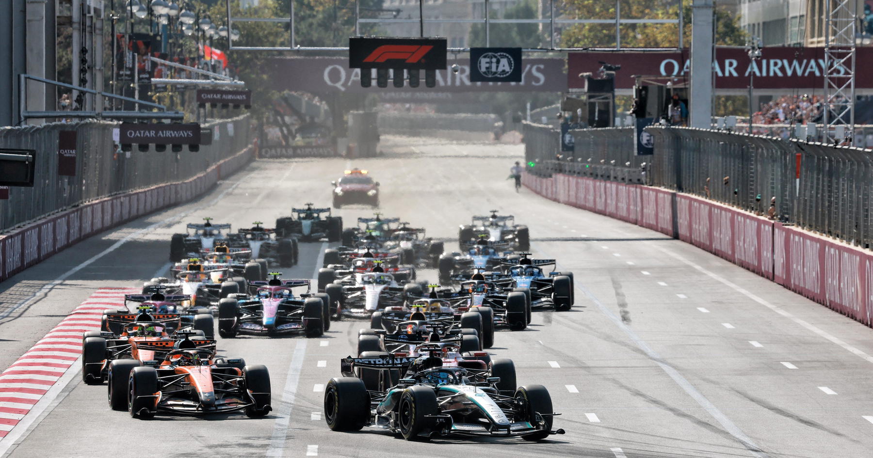 Azerbaijan GP results adjusted after penalty as Lando Norris calls for F1 race ban
