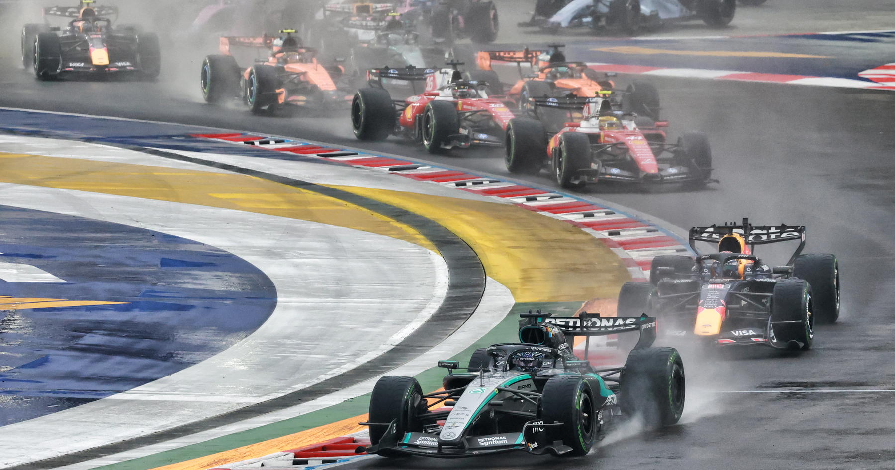 F1 qualifying delay confirmed after torrential downpour triggers Singapore Sprint chaos