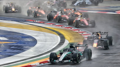 Singapore sprint start rain