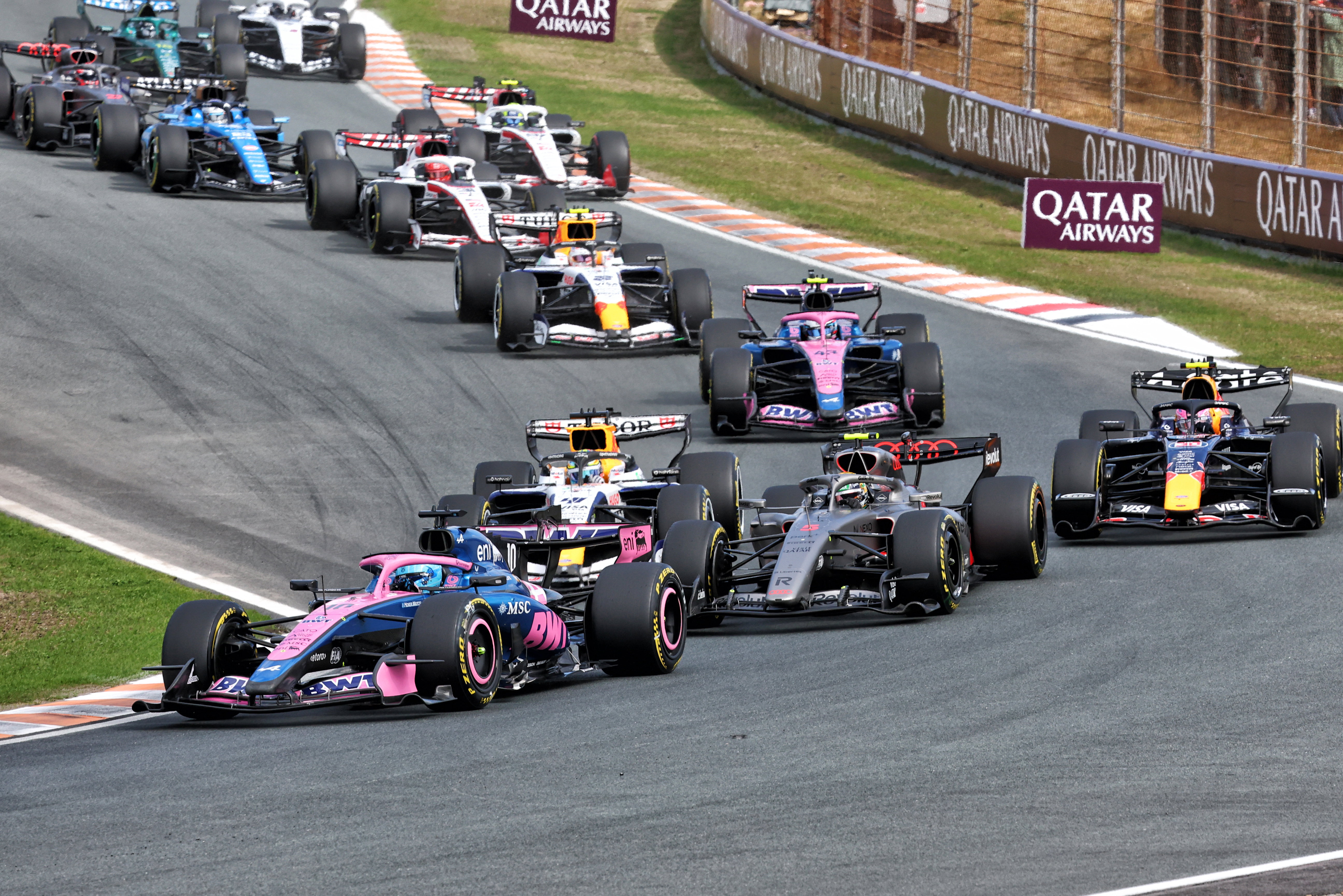 Zandvoort sprint start