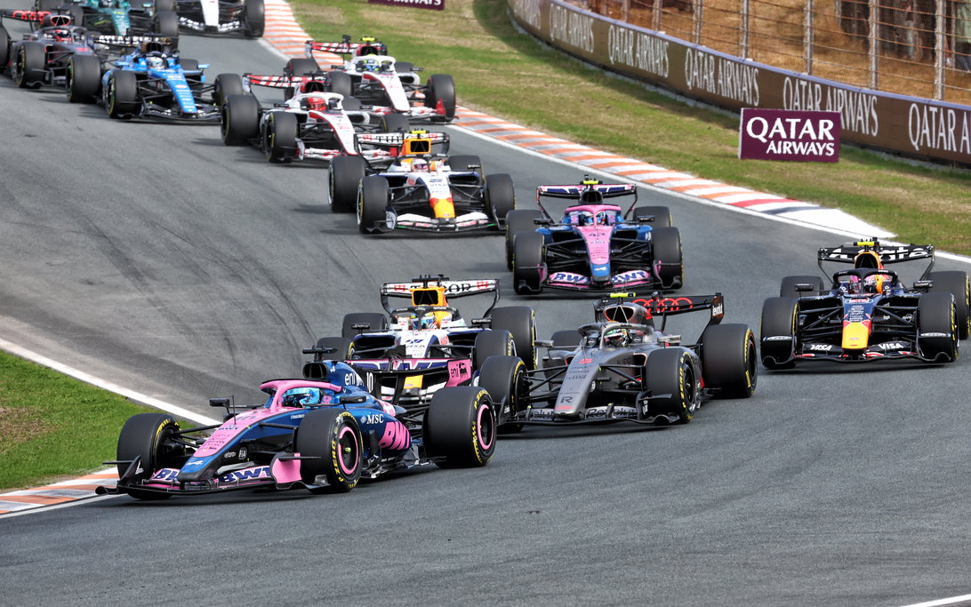 Zandvoort sprint start