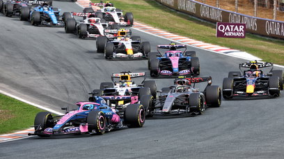 Zandvoort sprint start