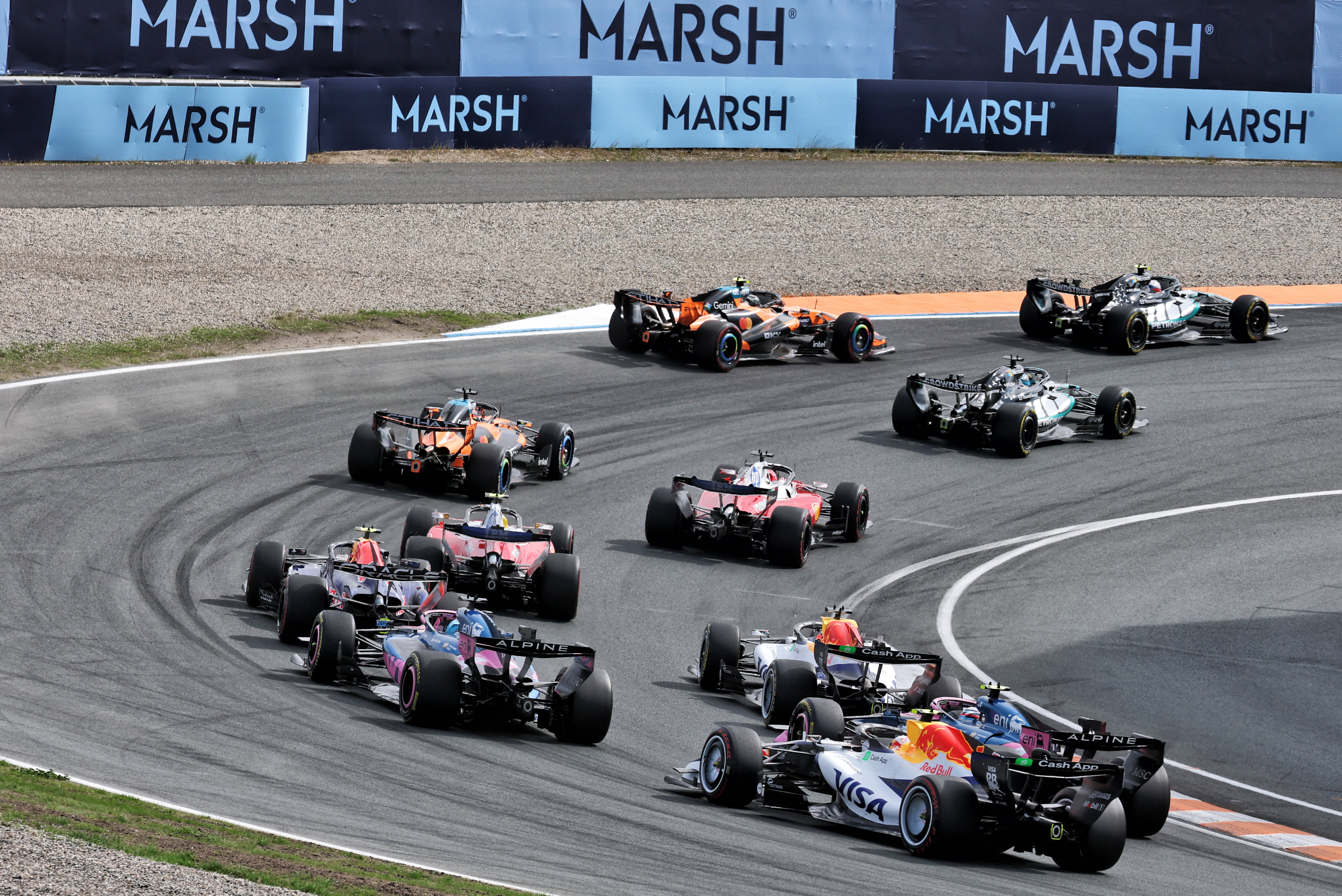 Zandvoort start