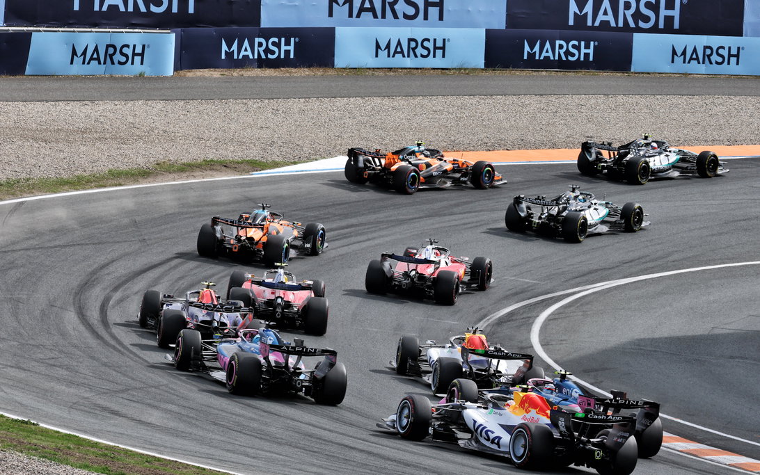 Zandvoort start