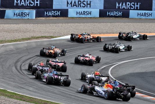 Zandvoort start