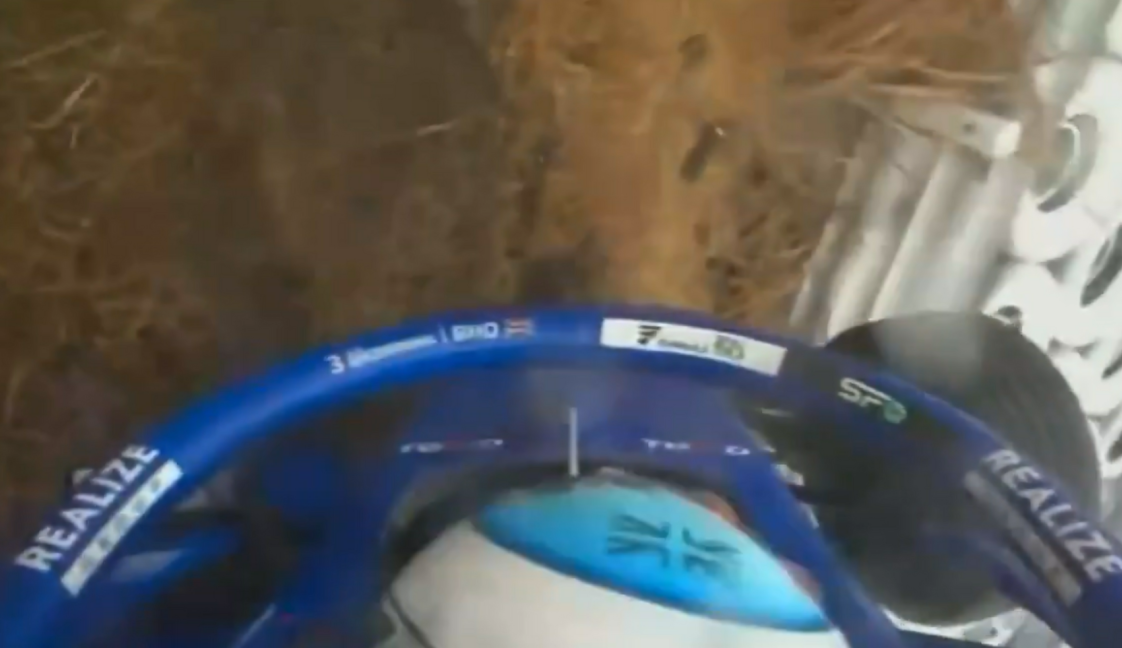 Browning crash test Super Formula