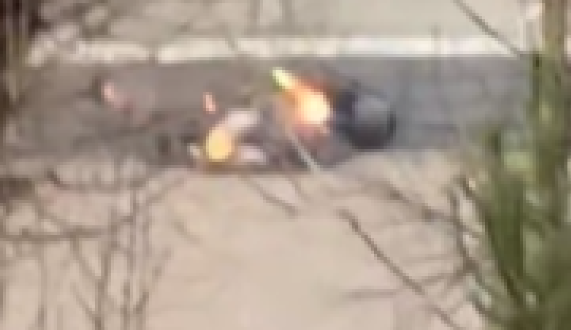 Hadjar crash Barcelona