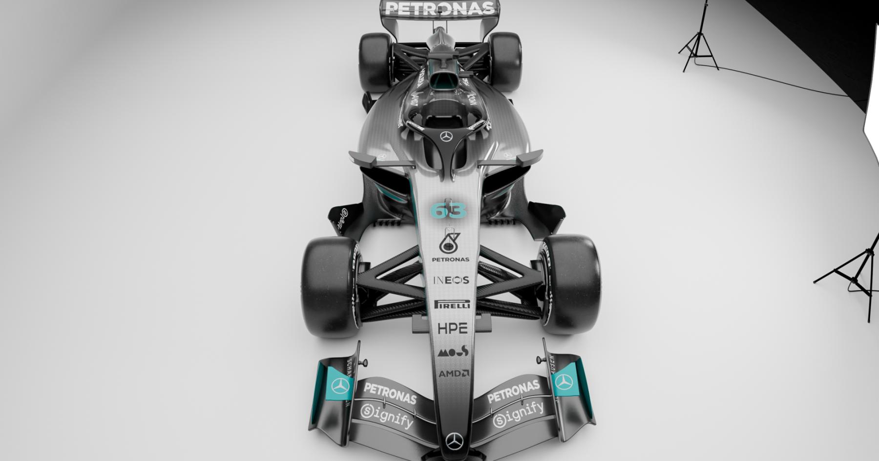 Will this be Mercedes' brand new livery?