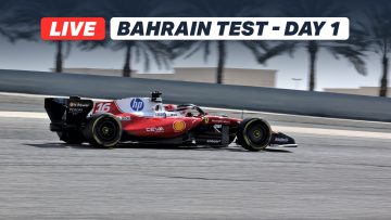 LIVE: 2026 F1 Bahrain Pre-Season 2nd Test – Day 1