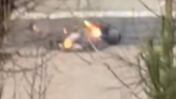 Beelden tonen grote schade aan Red Bull na crash Hadjar