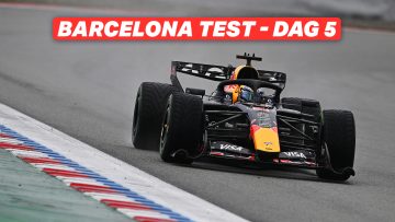 Live Formule 1 wintertest Barcelona 30 januari met Max Verstappen